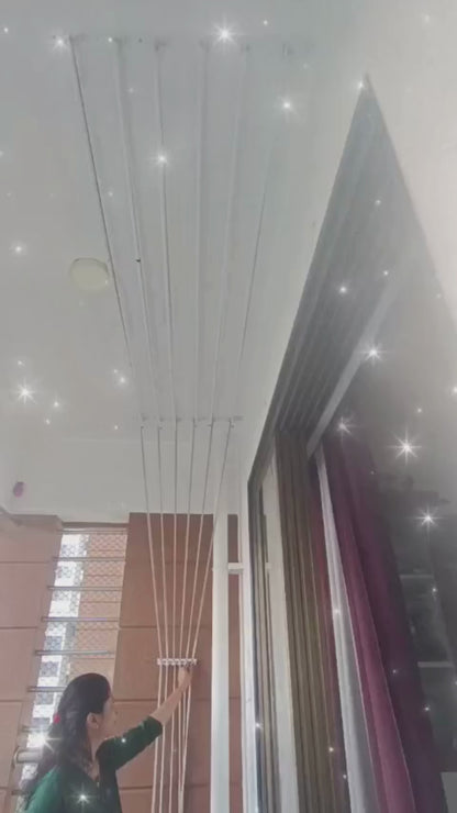 Cloth Drying Hanger/ Ceiling Cloth Dryer/ Cloth Drying Stand- Balcony